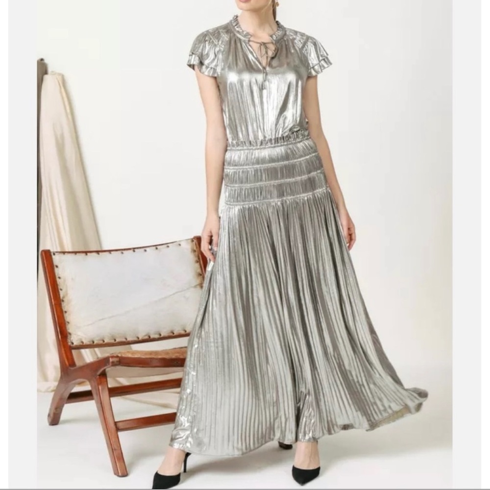 Current Air Metallic Dress